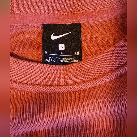 Nike women's crop top sweatshirt size small - Picture 3 of 5